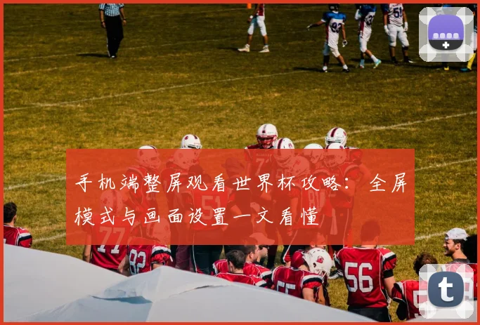 手机端整屏观看世界杯攻略：全屏模式与画面设置一文看懂
