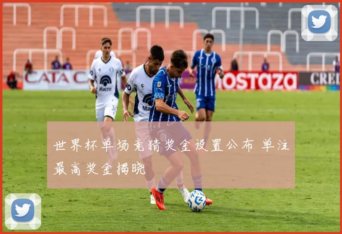 世界杯单场竞猜奖金设置公布 单注最高奖金揭晓