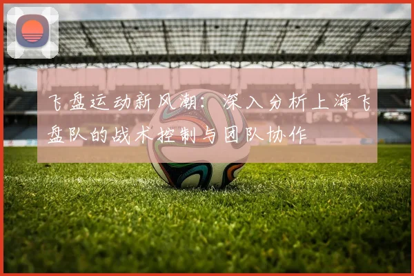 飞盘运动新风潮：深入分析上海飞盘队的战术控制与团队协作
